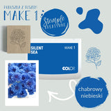 Poduszka do pieczątek | Chabrowy Niebieski