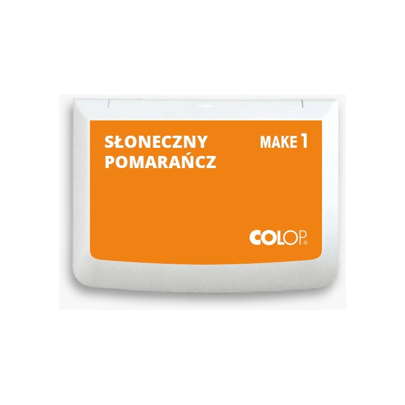 Poduszka do pieczątek | Słoneczny Pomarańcz