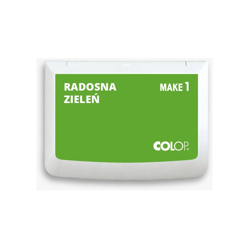 Poduszka do pieczątek | Radosna zieleń