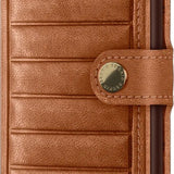 Portfel SECRID Premium Miniwallet Emboss Lines | Cognac