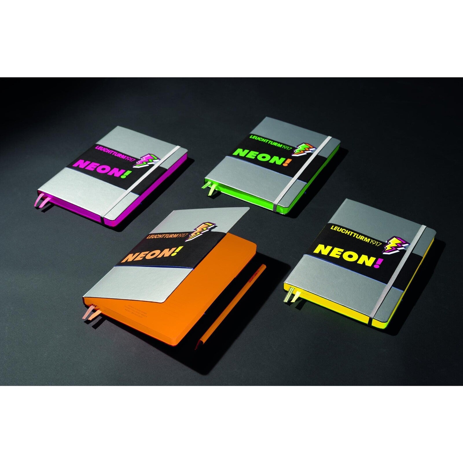 Notatnik Leuchtturm1917 A5 NEON | Pomarańczowy