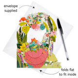 Kartka Okolicznościowa Santoro Pendulum | Kwiaty