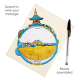 Kartka okolicznościowa Santoro Pirouettes | Ogrody Japońskie