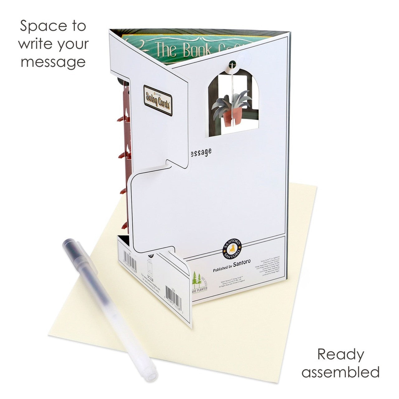 Kartka Okolicznościowa Santoro Swing Cards | Biblioteka