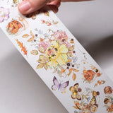 Taśma Washi Pre-Cut | Złote żniwa