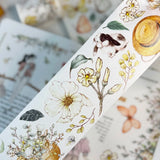 Taśma Washi Pre-Cut | Króliczy ogród