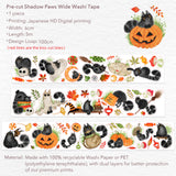 Taśma Washi Pre-Cut | Upiorne łapki