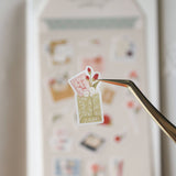 Naklejki washi Note & Wish | Kwiatowe Listy