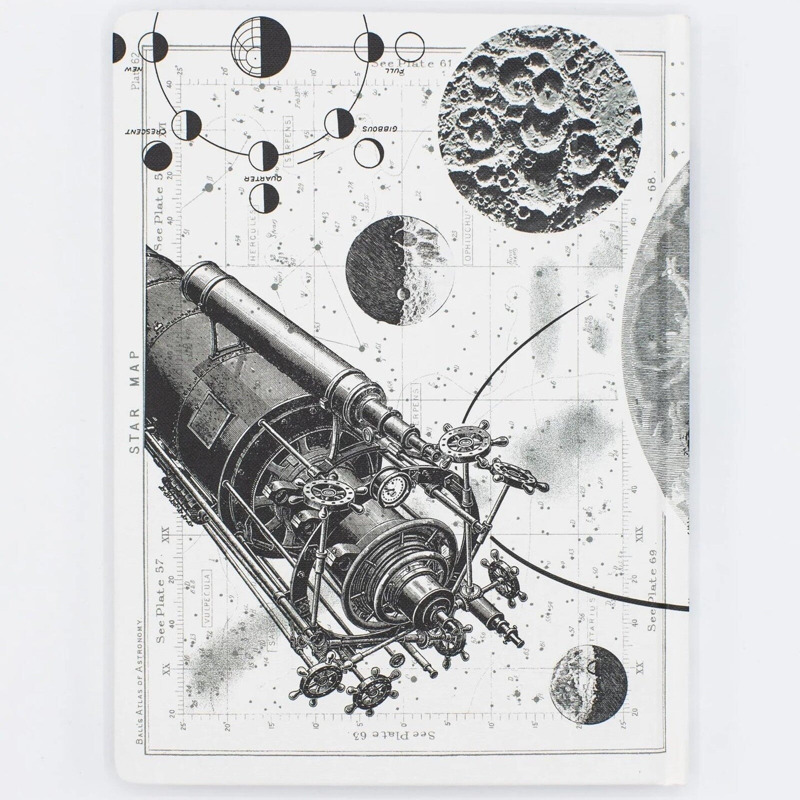 Notatnik Cognitive Surplus w twardej oprawie | Lądowanie na Księżycu