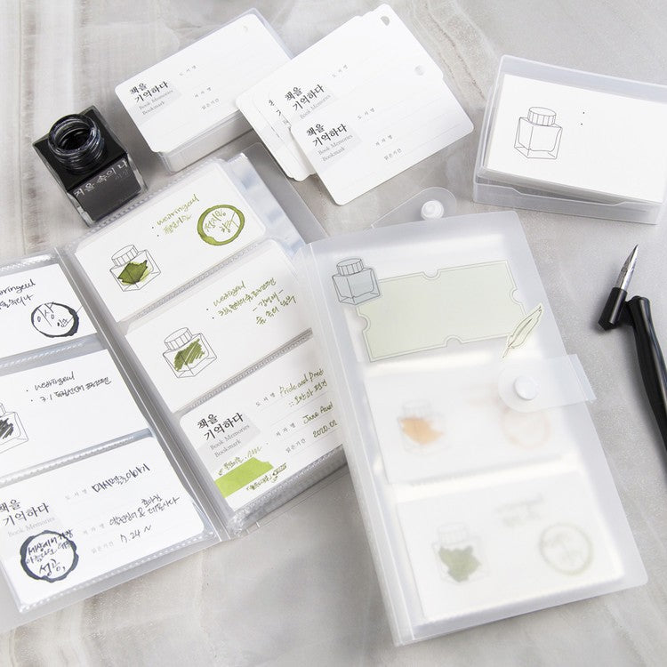 Przezroczysty segregator na karty do tworzenia wzorników Wearingeul