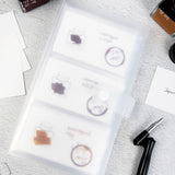 Przezroczysty segregator na karty do tworzenia wzorników Wearingeul