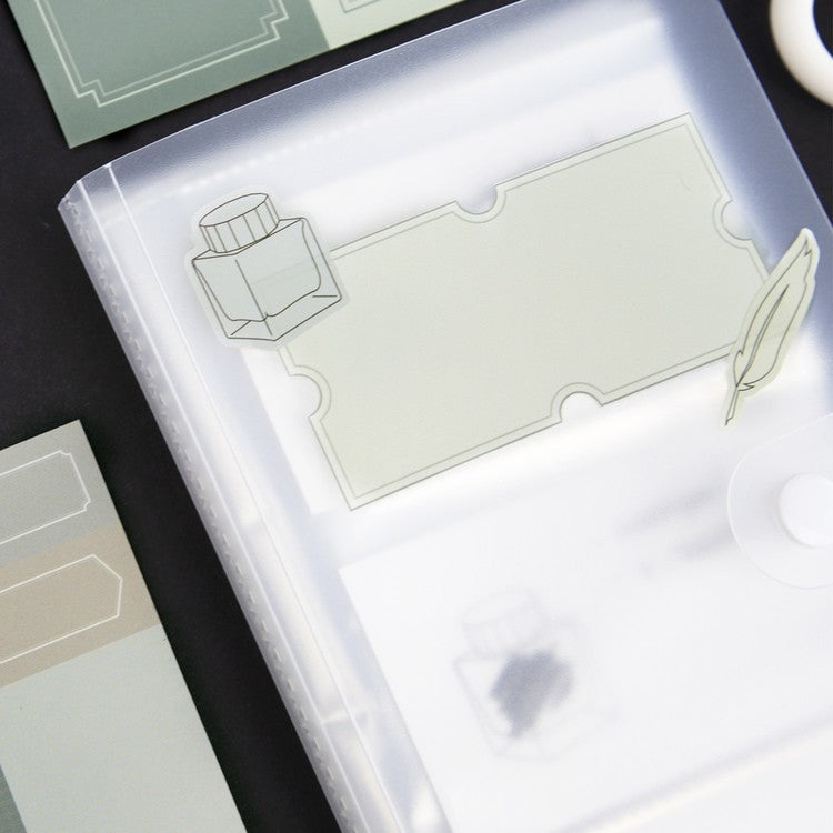 Przezroczysty segregator na karty do tworzenia wzorników Wearingeul