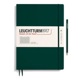 Notatnik Leuchtturm1917 Master Slim A4+ | Ciemnozielony
