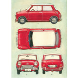 Kartka Bomo Art | Czerwony Morris