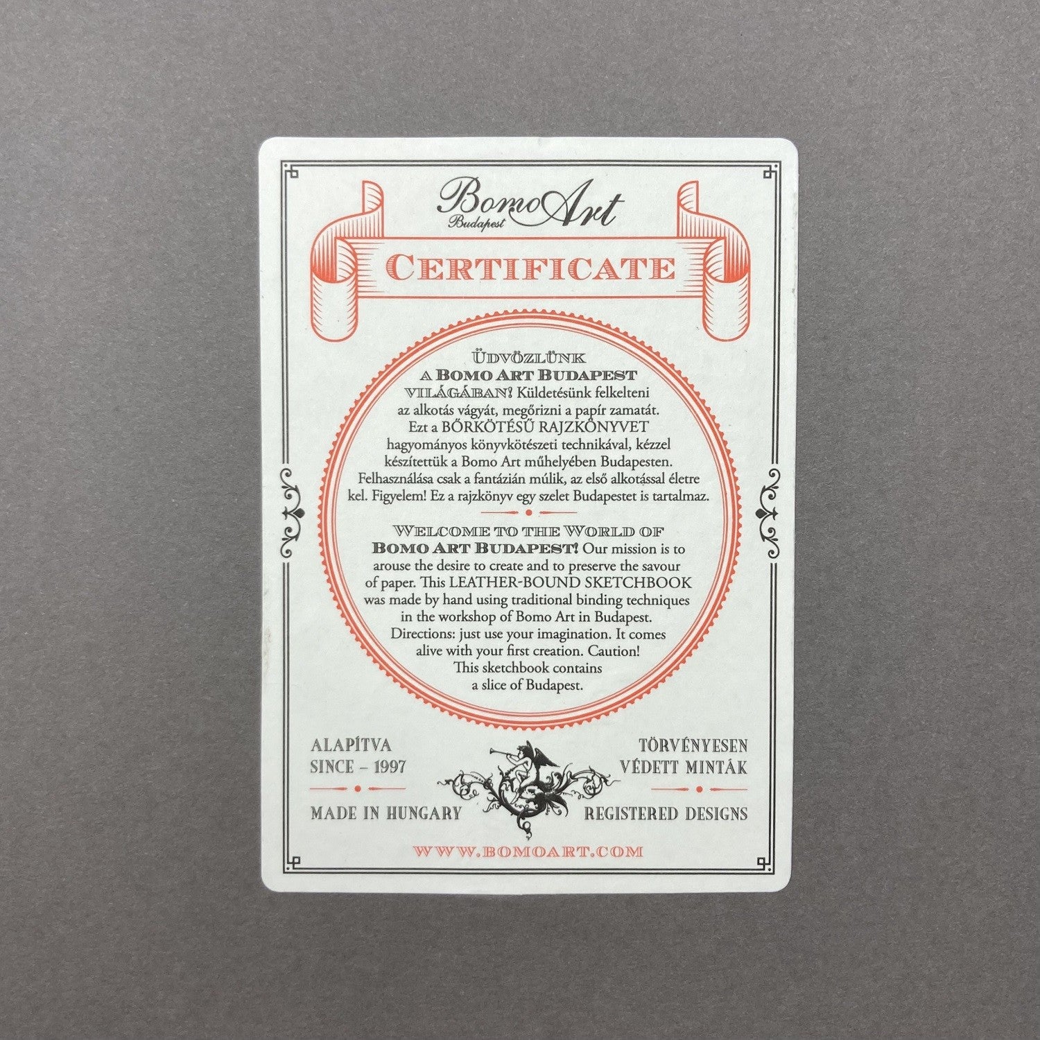 Notatnik skórzany Bomo Art | Lis