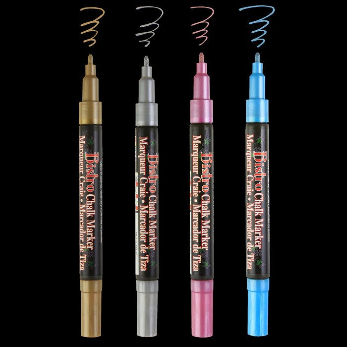 Marker kredowy Bistro | Złoty