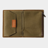 Wkład do Traveler's Notebook Passport Size Kieszonka na Zamek | Oliwkowa