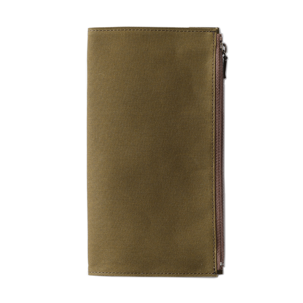 Wkład do Traveler's Notebook Kieszonka na Zamek | Oliwkowa