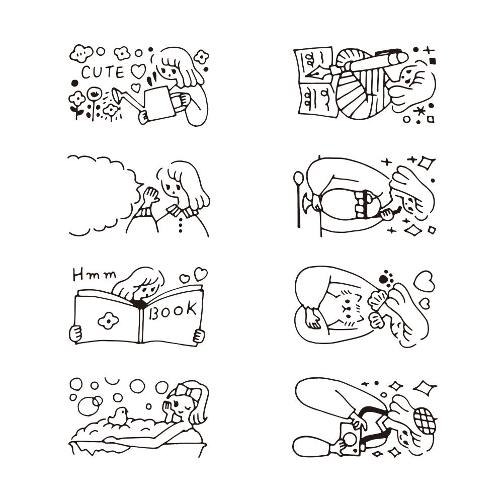 Pieczątka Midori Rotating Stamp Dial | Życie