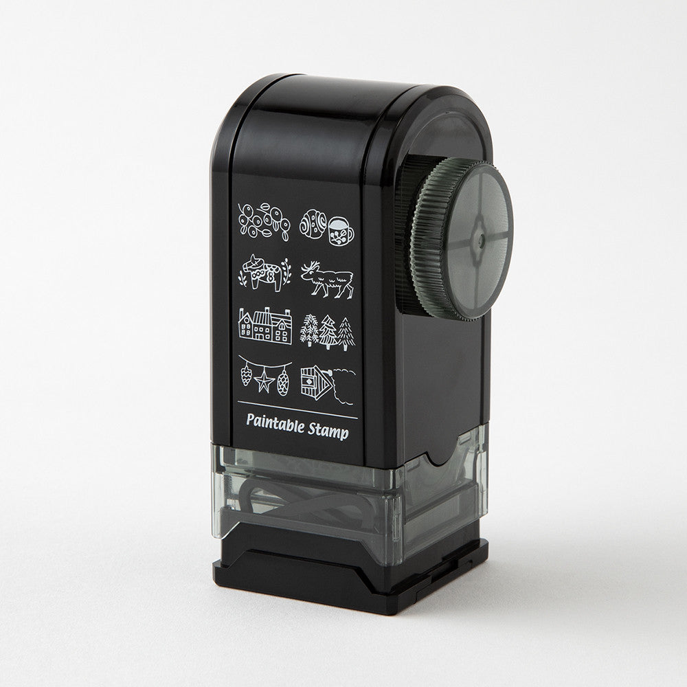 Pieczątka Midori Rotating Stamp Dial | Motywy Skandynawskie