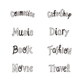 Pieczątka Midori Rotating Stamp Dial | Nagłówki