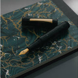 Pióro wieczne Attaché HIGHTIDE Marbled | Czarne