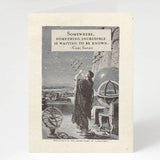 Kartka okolicznościowa Cognitive Surplus | Carl Sagan ,,Something Incredible’’