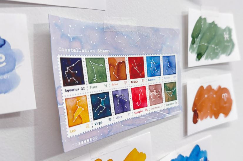 Karty do tworzenia wzorników Colorverse Ink | Konstelacje C