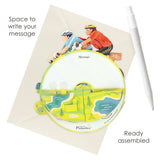 Kartka okolicznościowa Santoro Pirouettes | Kolarstwo