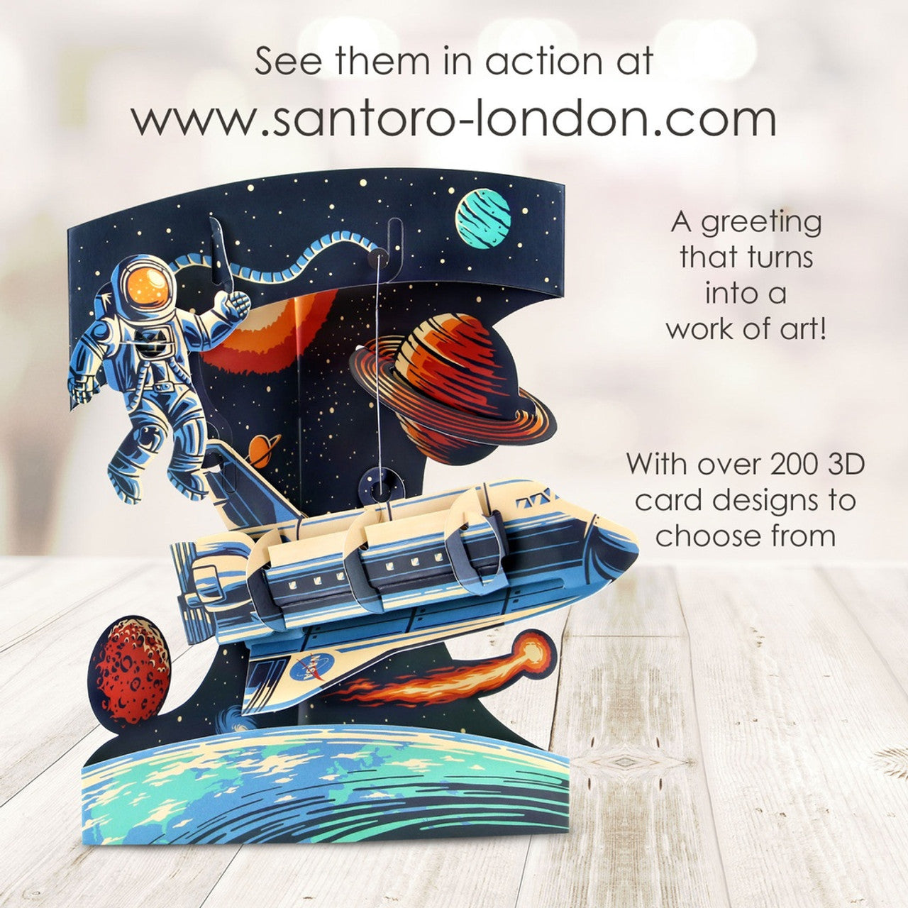 Kartka Okolicznościowa Santoro Swing Cards | Wahadłowiec