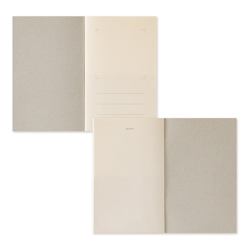 Album na naklejki Midori z kieszonką | Szary