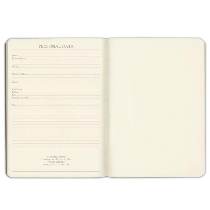 Dziennik duchowy Large Gallery Leather | Brązowy