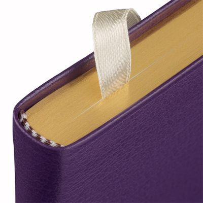 Notatnik w linie Gallery Leather Desk Journal | Granatowy