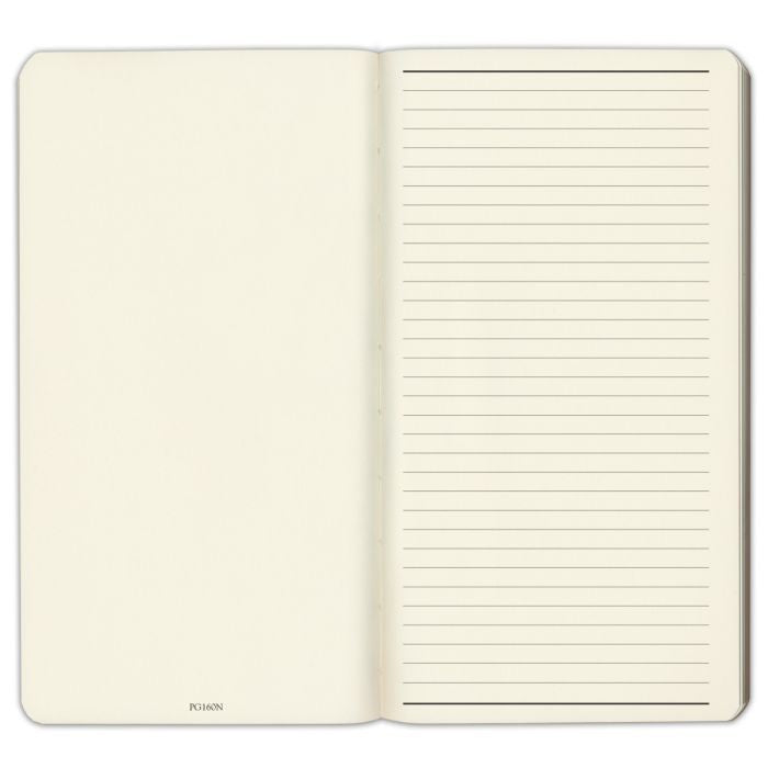 Notatnik kieszonkowy Gallery Leather | Brązowy