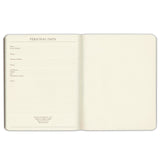 Notatnik w linie Gallery Leather Large Journal | Granatowy