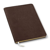 Notatnik w linie Gallery Leather Large Journal | Mokka