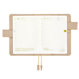 Okładka na kalendarz Hobonichi Techo A6 | Colors: Oliwkowy