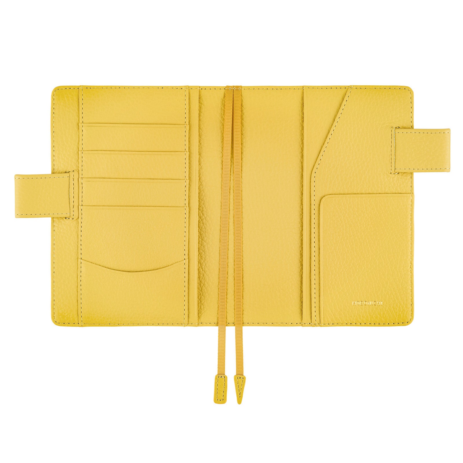 Okładka na kalendarz Hobonichi Techo A6 | Leather: Brilliant Yellow