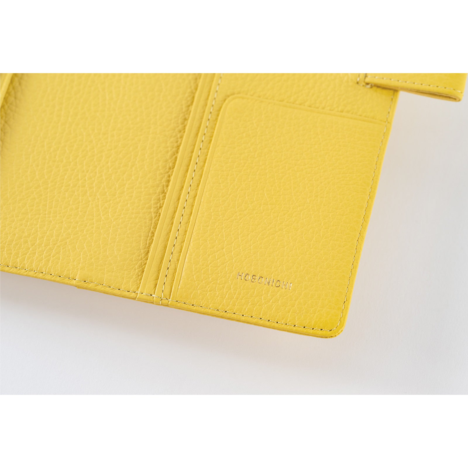 Okładka na kalendarz Hobonichi Techo A6 | Leather: Brilliant Yellow