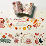 Taśma Washi Pre-Cut | Jesienne kadry