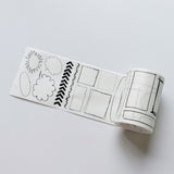 Taśma Washi Pre-Cut | Dymki