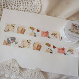 Taśma washi Note & Wish | Kwiatowe Listy