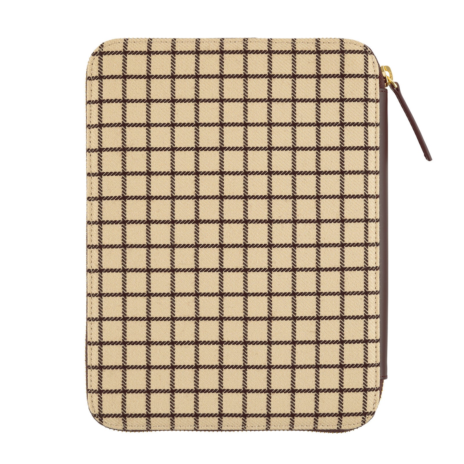 Okładka na kalendarz Hobonichi Techo A5 | Taut Zipped (Café au Lait Plaid)