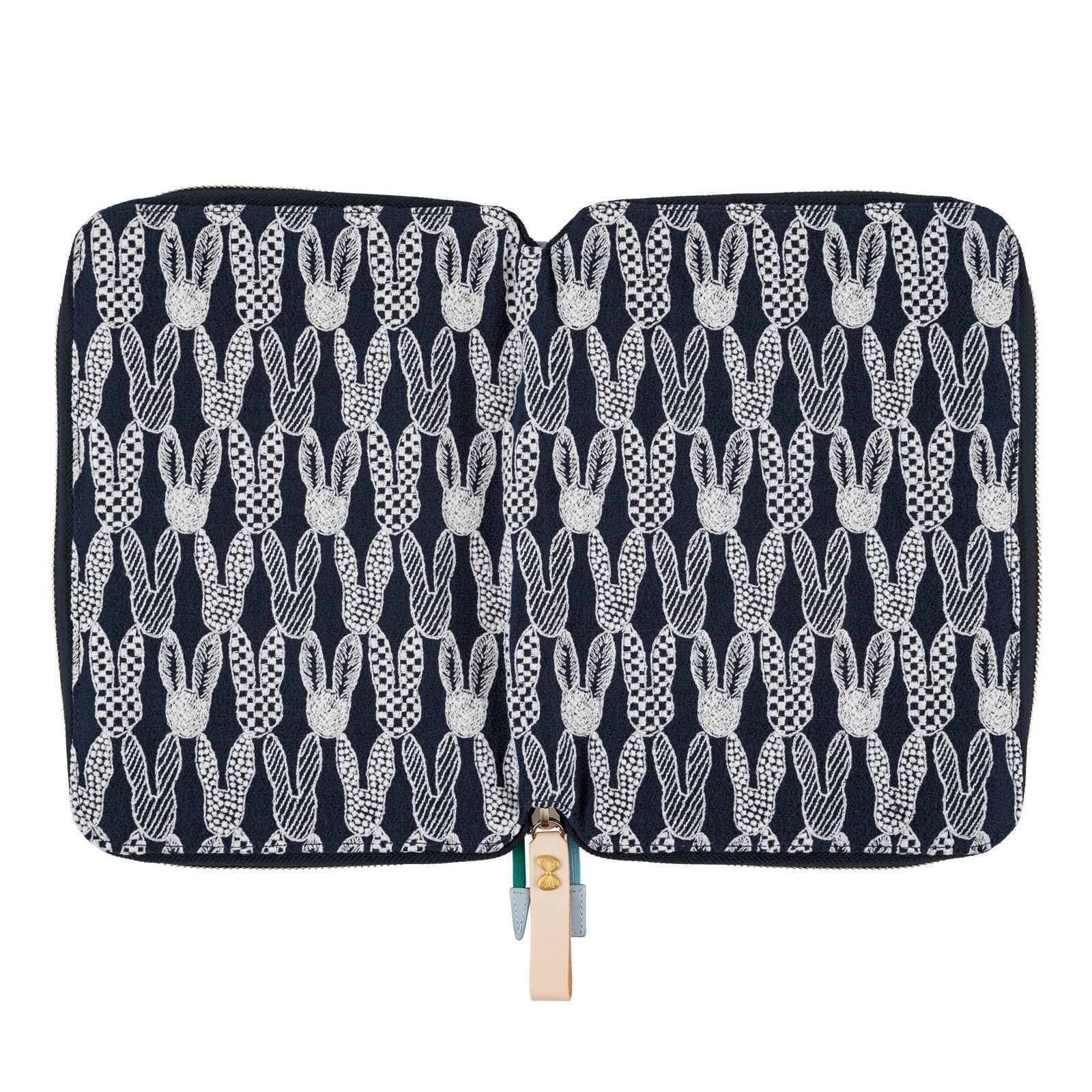 Okładka na kalendarz Hobonichi Techo A5 | minä perhonen: pomppia (Navy)