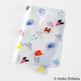 Okładka Hobonichi A6 Cover on Cover |  Keiko Shibata: Dog Ears Fluttering in the Wind