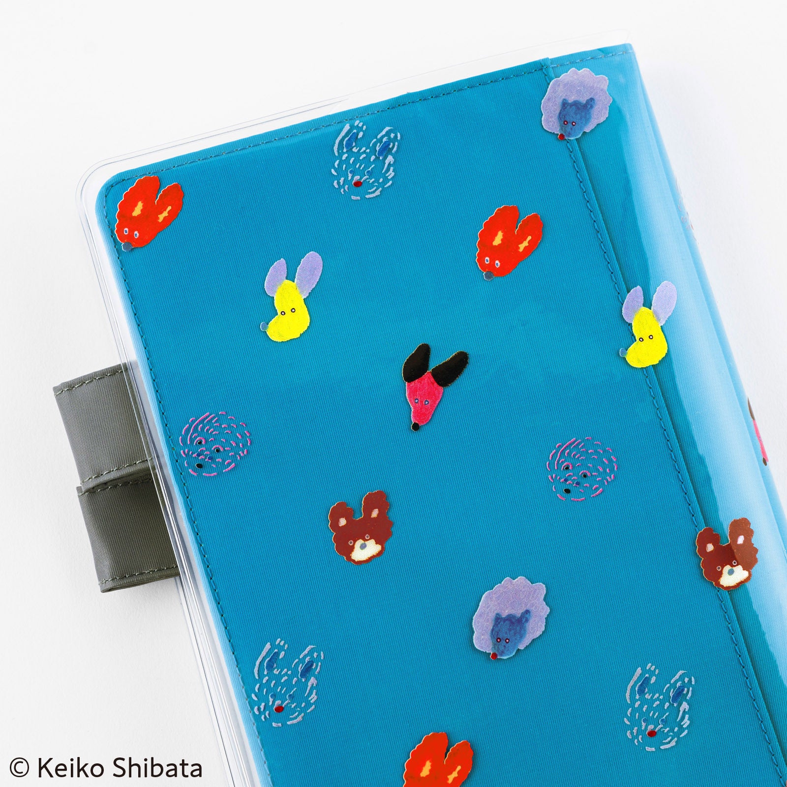 Okładka Hobonichi A5 Cover on Cover | Keiko Shibata: Dog Ears Fluttering in the Wind