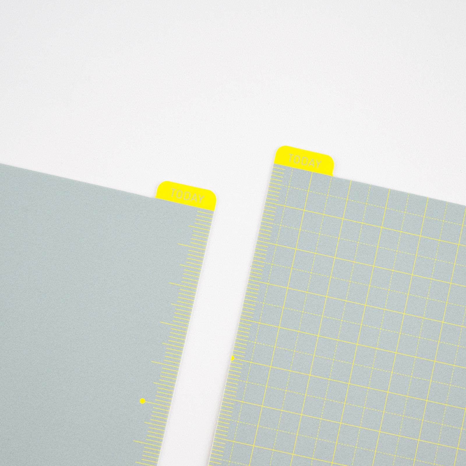 Liniuszek Hobonichi A6 | Ice Gray & Yellow