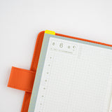 Liniuszek Hobonichi A6 | Ice Gray & Yellow