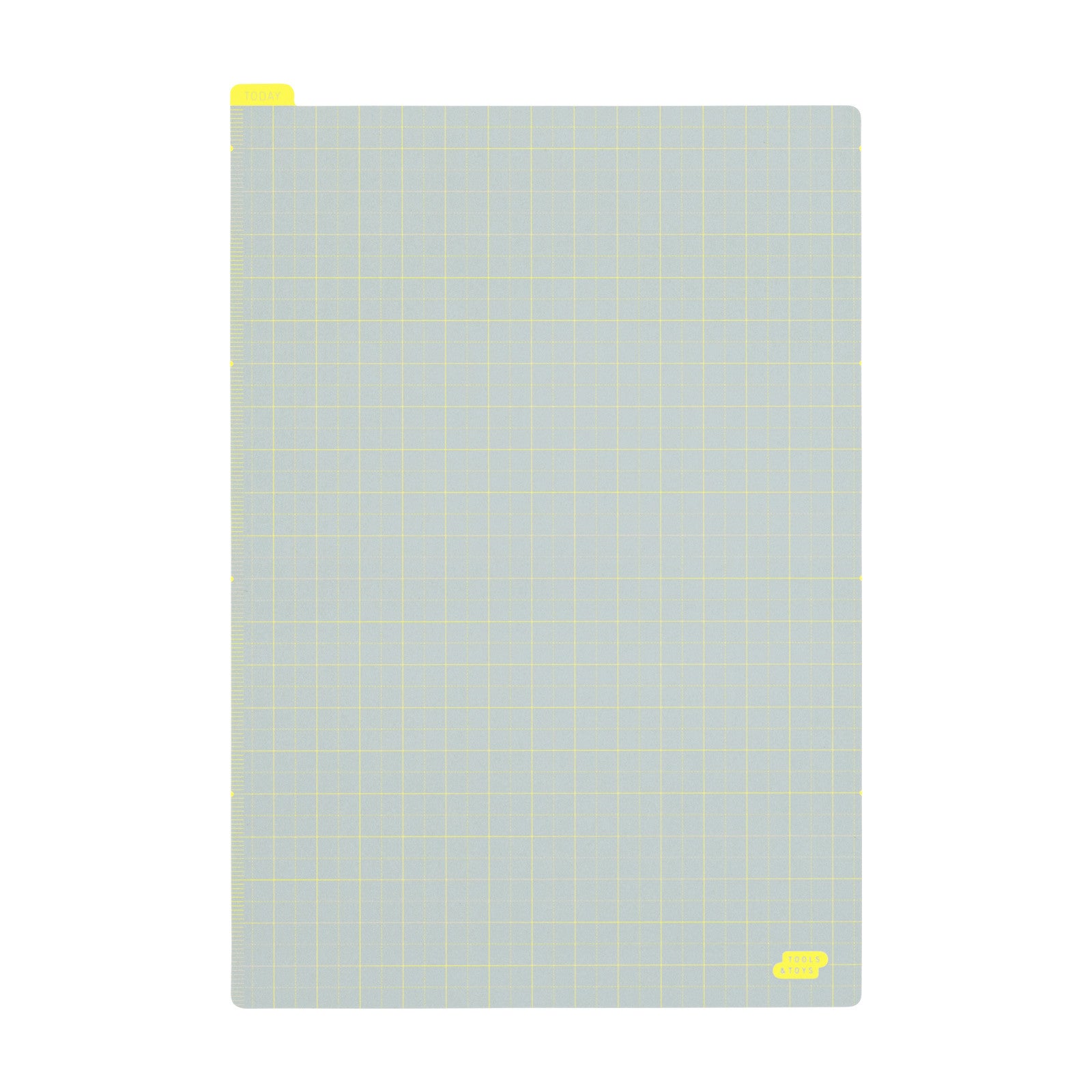 Liniuszek Hobonichi A5 |  Ice Gray & Yellow
