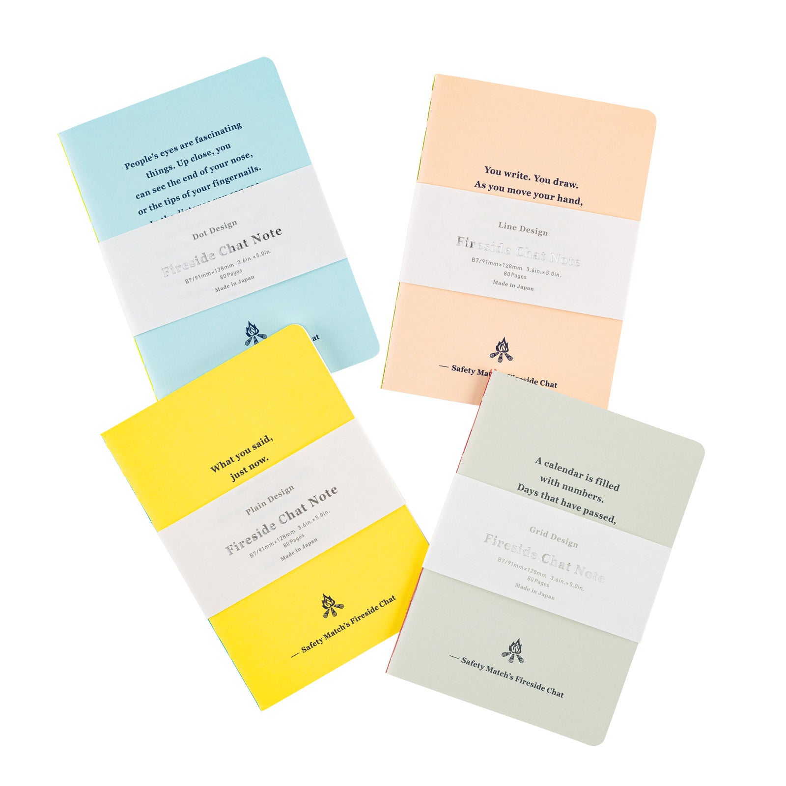 Notatnik Hobonichi Fireside Chat Notebook B7 | Gładki